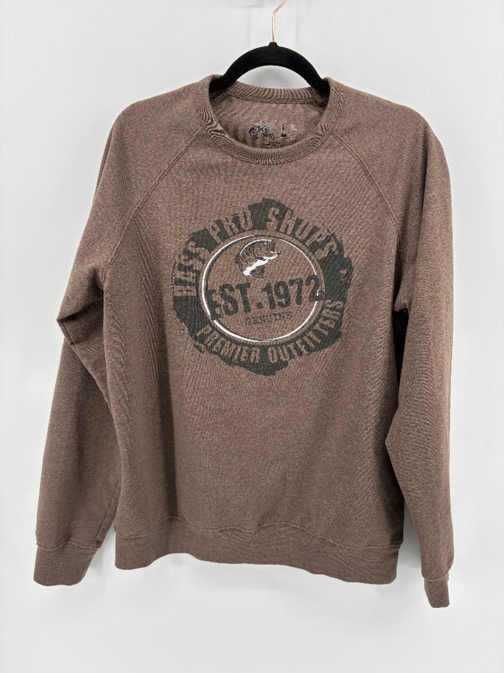 Bass Pro Shops Brown Long Sleeve Tee